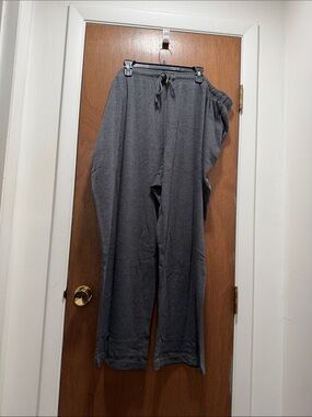 Woman Within Charcoal Gray Cozy Lounge Pants